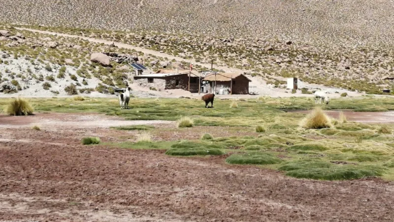 Aldeia das montanhas Machuca