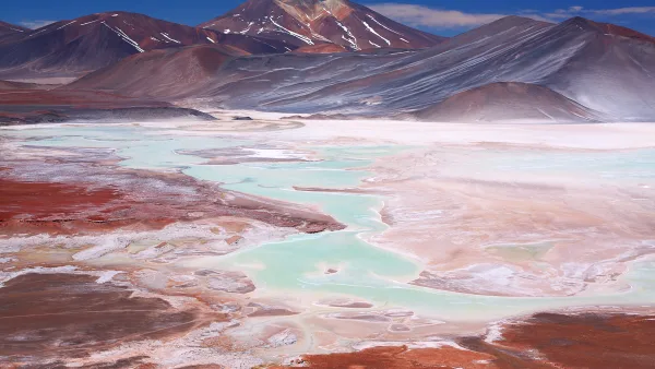 Salt Flats of Aguas Calientes